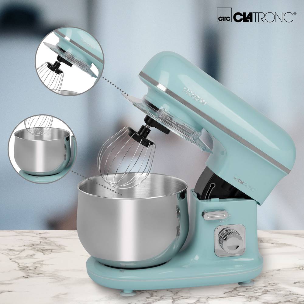 Multifunkcionalni kuhinjski mikser sa posudom Clatronic KM 3711 mint 5L 1100W - detalj