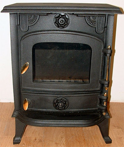 Tučani kamin peć 6.5kW JA013 - detalj