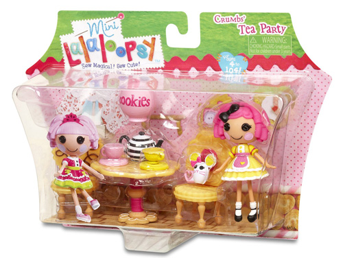 Mini Lalaloopsy Lutka Playset Crumbs pravi čajanku 532545 - detalj