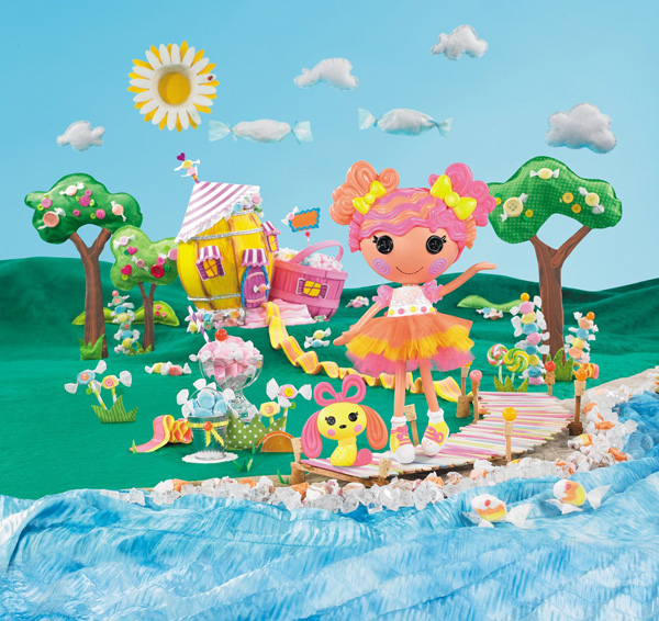 Lalaloopsy Lutka Sweetie Candy Ribbon 529651 - detalj