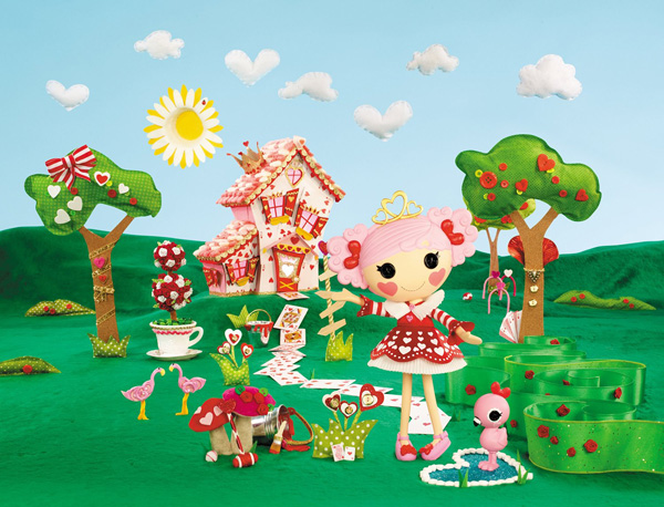 Lalaloopsy Lutka Queenie Red Heart 529675 - detalj