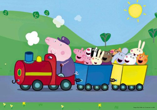 ToyOptions Igračka Pepa Prase - Voz deke Praseta TO5034 - detalj