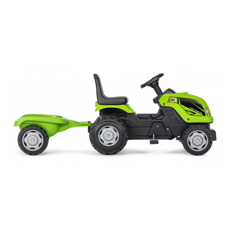Dečiji traktor na pedale MMX Zeleni - detalj