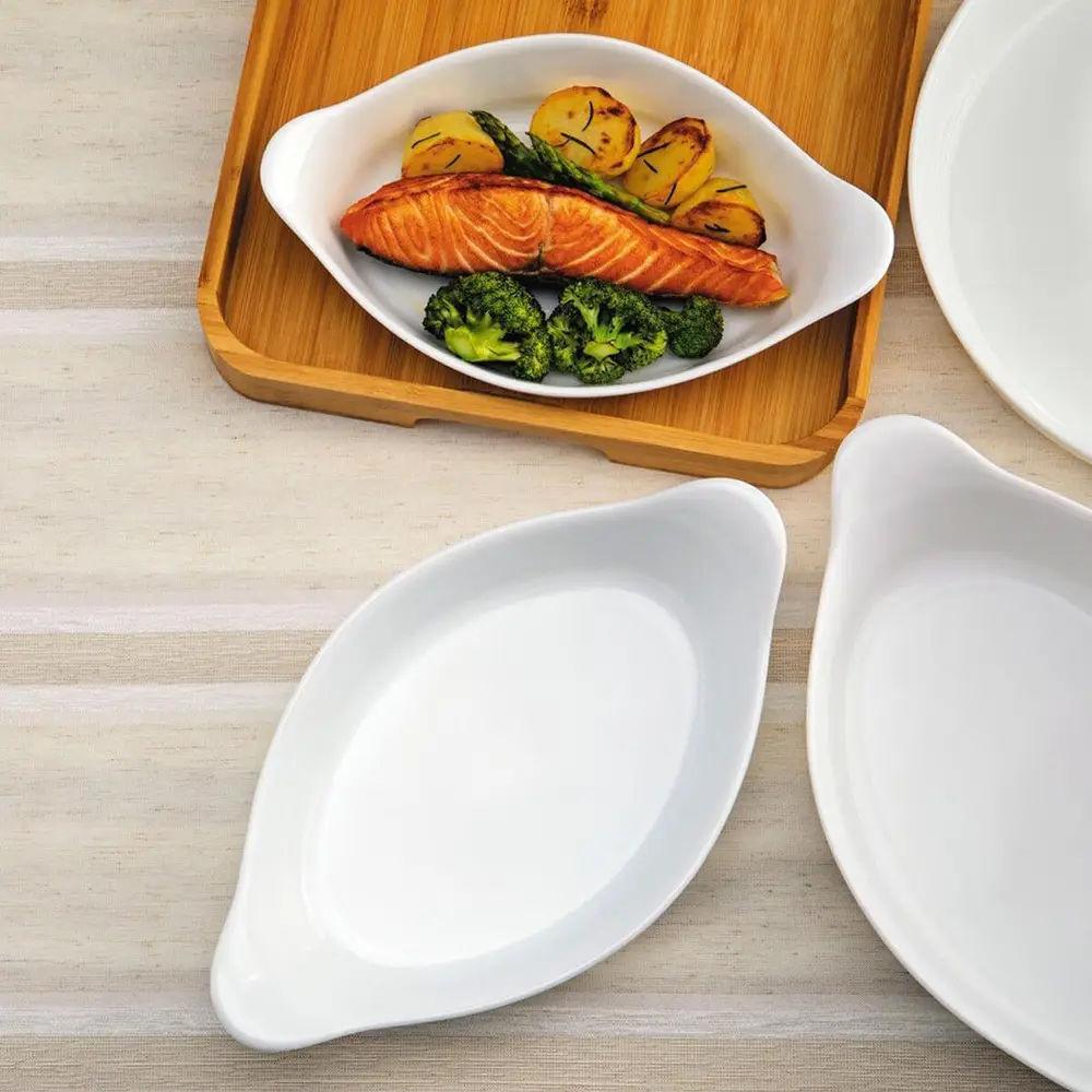 Posuda vatrostalna Marinex 1L ovalna opal - detalj