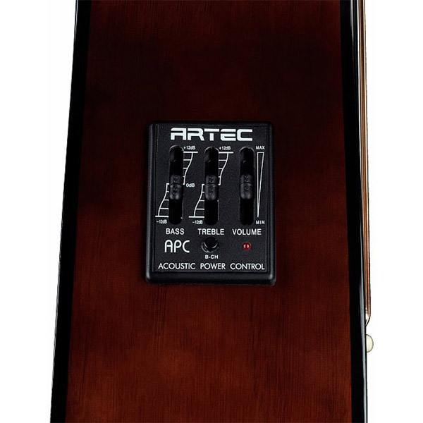 Ozvučena akustična gitara Framus FR A Texan NT E - detalj