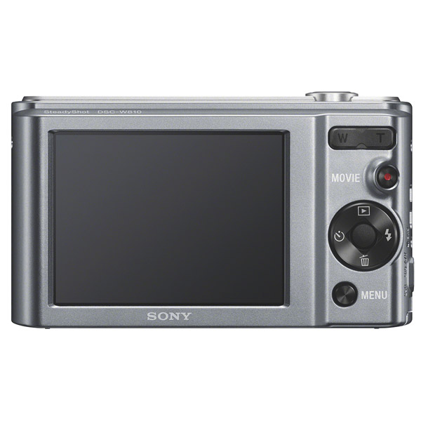 Digitalni fotoaparat Sony DSC-W810S sivi - detalj