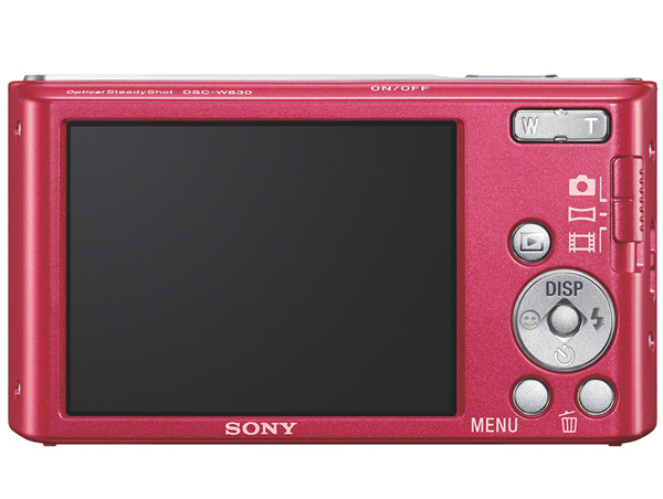 Digitalni fotoaparat Sony DSCW830P.CE3 20.1MP 8x - detalj