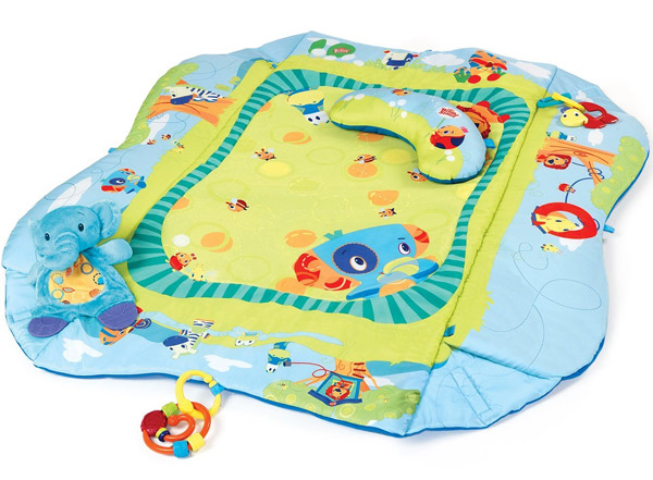 Podloga za igru Bright Starts Babys Play Place Deluxe - detalj