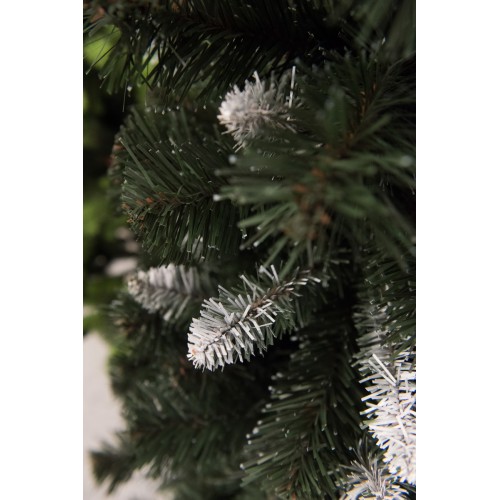 Novogodišnja Jelka Sa Belim Vrhovima - Eden Green 250 cm - detalj