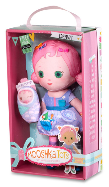 Mooshka Tots Maška Lutka Deava ZF940310 - detalj