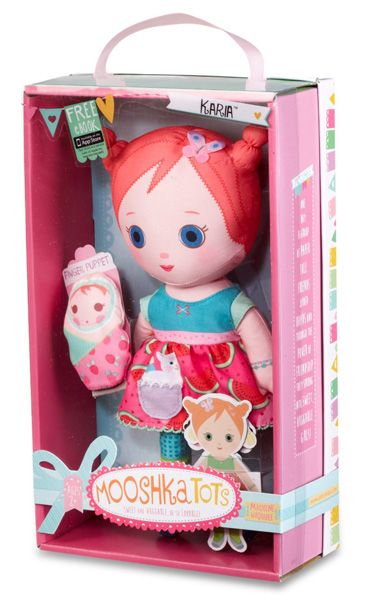 Mooshka Tots Maška Lutka  Karia ZF940310 - detalj