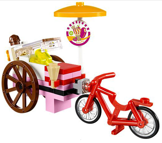 LEGO® FRIENDS kocke Olivijin bicikl sa sladoledom LE41030 - detalj