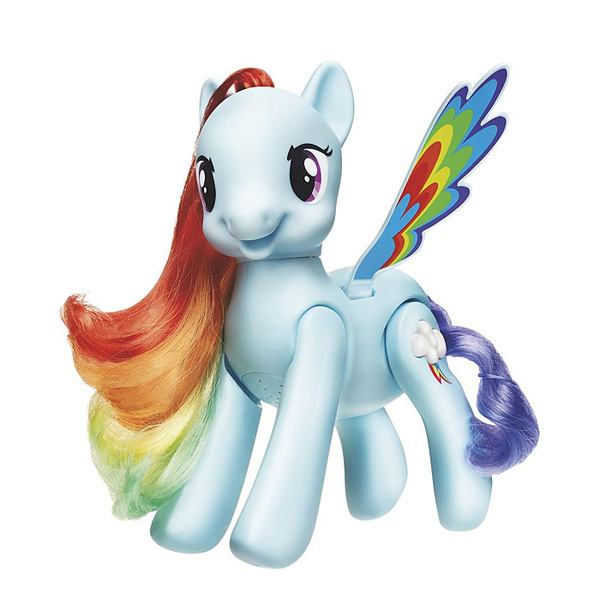 Hasbro My Little Pony Nemirni konjić Rainbow Dash - Šarlota A5905 - detalj
