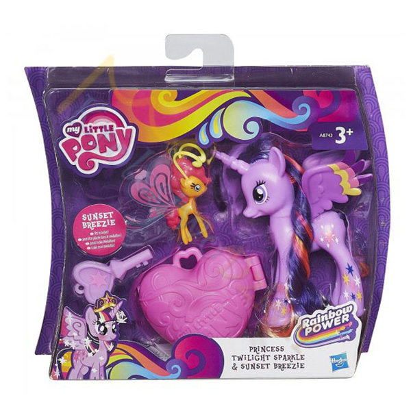 Hasbro My Little Pony Konjići drugari - Princess Twilight Sparkle & Sunset Breeze A8209 - detalj