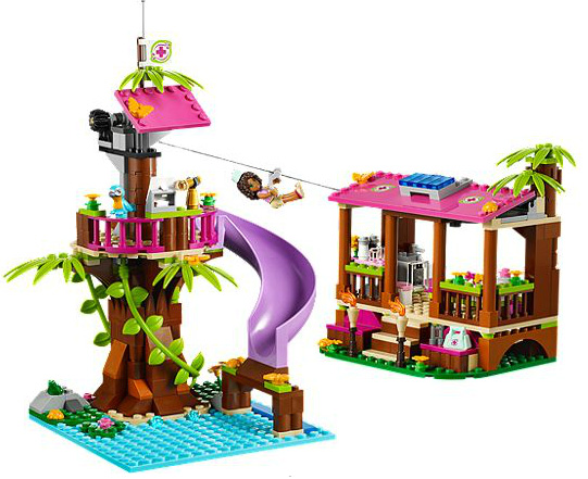 LEGO® FRIENDS kocke Spasavanje životinja u džungli LE41038 - detalj