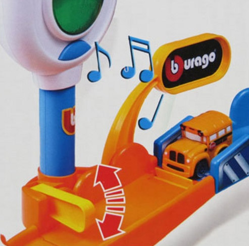 Bburago Street Fire Staza semafor automobilčić BU30111 - detalj