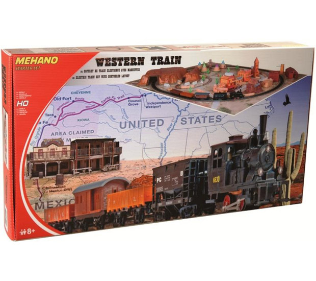 Voz Mehano Western sa maketom T109 - detalj