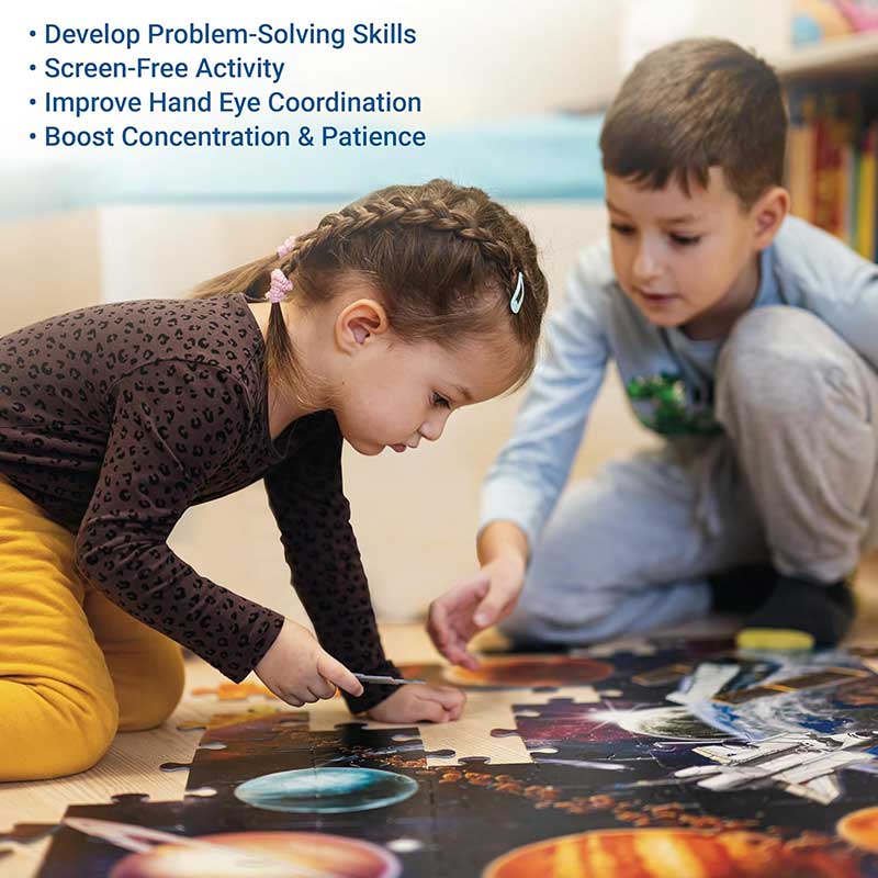 Velike podne puzzle Pepa Prase Božić 24 dela Ravensburger Giant Puzzle 12004186 - detalj