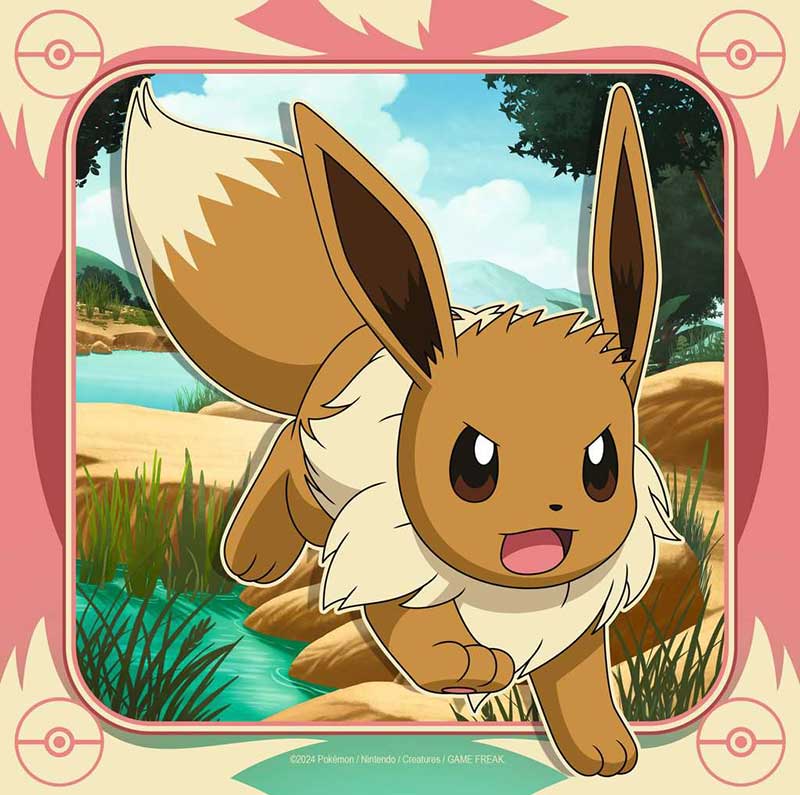 Slagalice puzzle za decu 3x49 delova Pokemon Ravensburger 12004062 - detalj