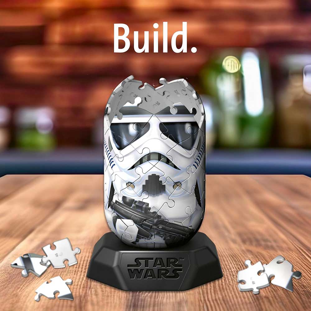Hylkies Star Wars Stormtrooper 3D puzzle Ravensburger 12001017 - detalj