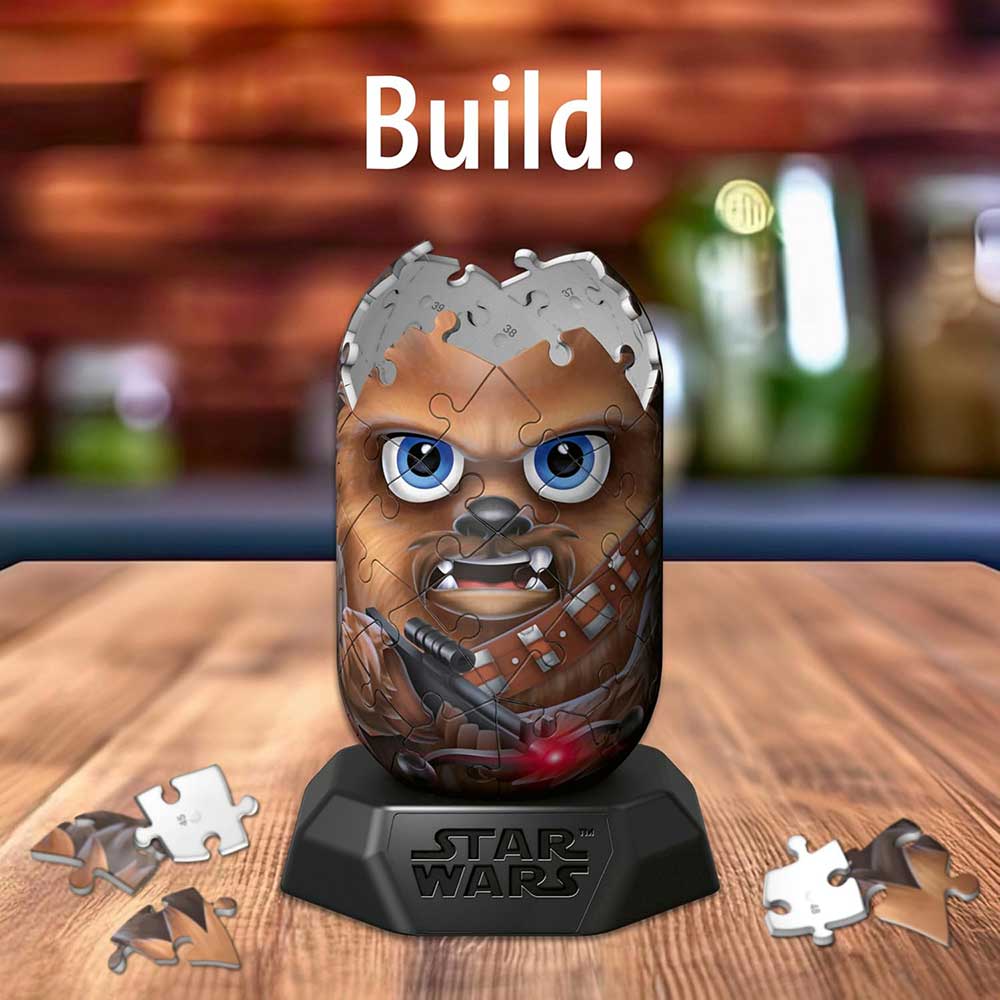 Hylkies Star Wars Chewbacca 3D puzzle Ravensburger 12001016 - detalj