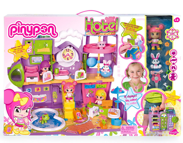 Pinypon Hotel za lutkice Famosa FMZ7514 - detalj