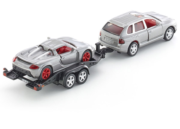 Siku Automobil Porsche Cayenne sa prikolicom 2544 - detalj