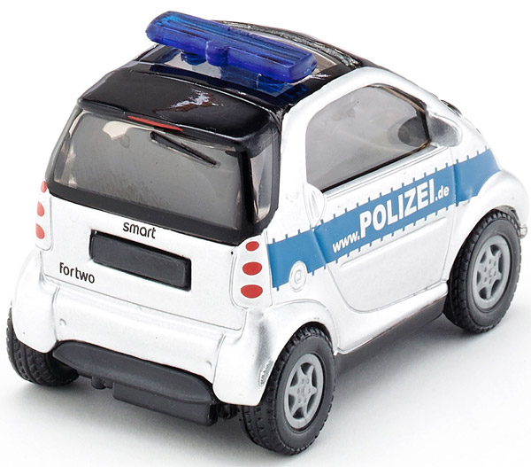 Siku Autić Smart forTwo Policija 1302 - detalj