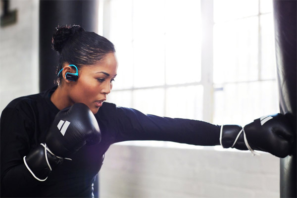 MP3 Player Sony NWZW273SL.CEW Vodootporan - detalj