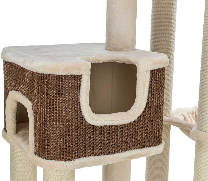 Grebalica igraonica sa kućicom za mačke 165cm Bertholo Trixie 48135 - detalj