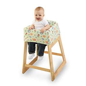 Bright Starts Navlaka za bebi stolice i šoping kolica Slonovi i lavovi - detalj