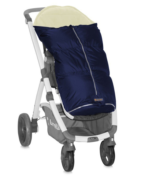 Bertoni Lorelli Zimska navlaka - footmuff za kolica - grey - detalj