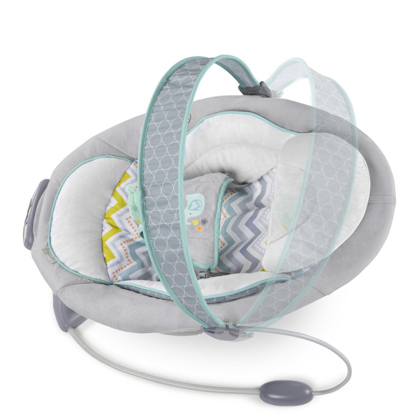 Ingenuity by Bright Starts Nežna automatska bebi ležaljka sa vibracijom i melodijama Avondale - detalj