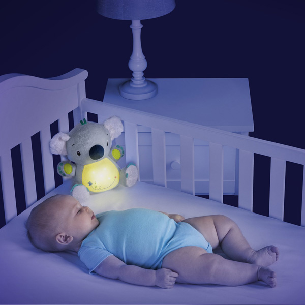Bright Starts Muzička lampa - plišana igračka Koala - detalj