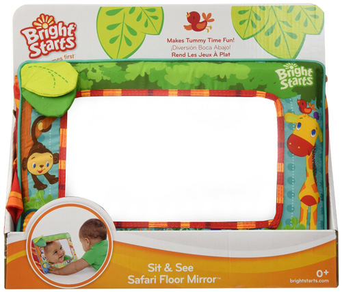 Bright Starts Ogledalo za bebe Safari - detalj