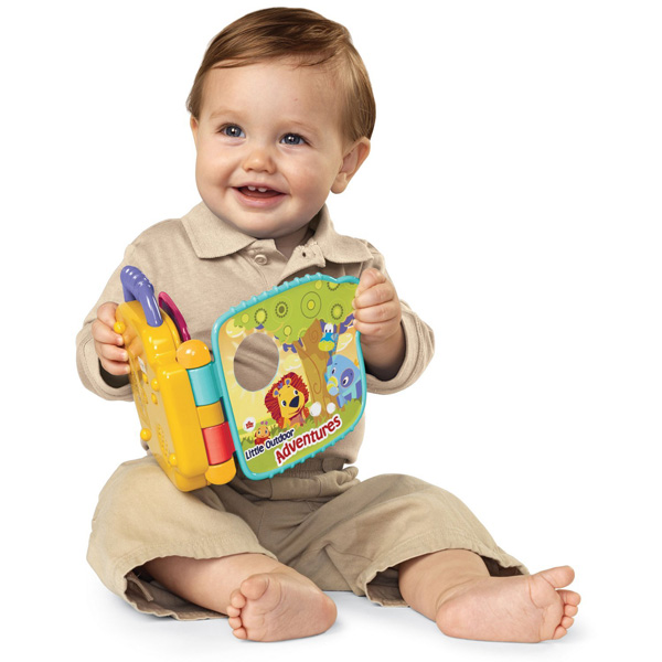 Bright Starts Aktiviti igračka - Mala knjiga o avanturama - detalj