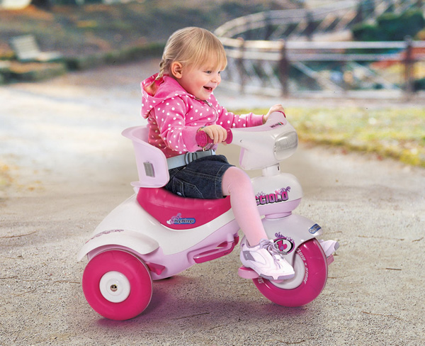 Peg Perego Tricikl Cucciolo Pink  IGPD0622 - detalj