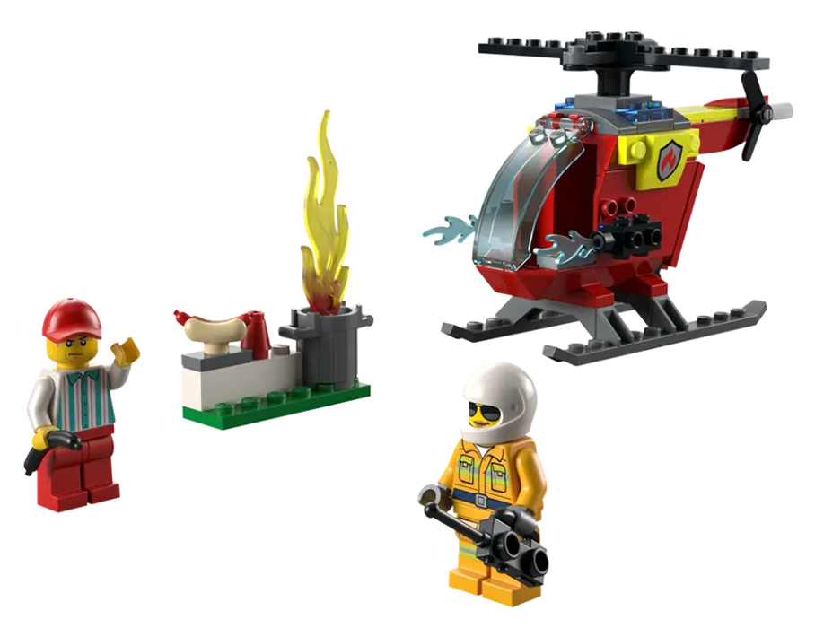 LEGO® City Kocke Vatrogasni helikopter 60318 - detalj