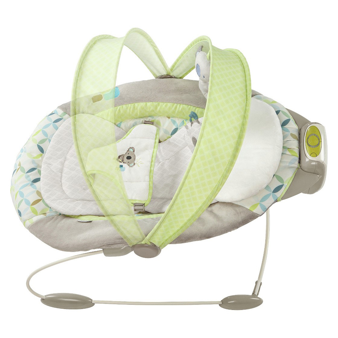 InGenuity by Bright Starts Pametna bebi ležaljka sa melodijama i vibracijom Brighton - detalj