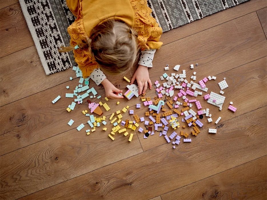 LEGO® Classic Kocke Kreativna pastelna zabava 11028 - detalj