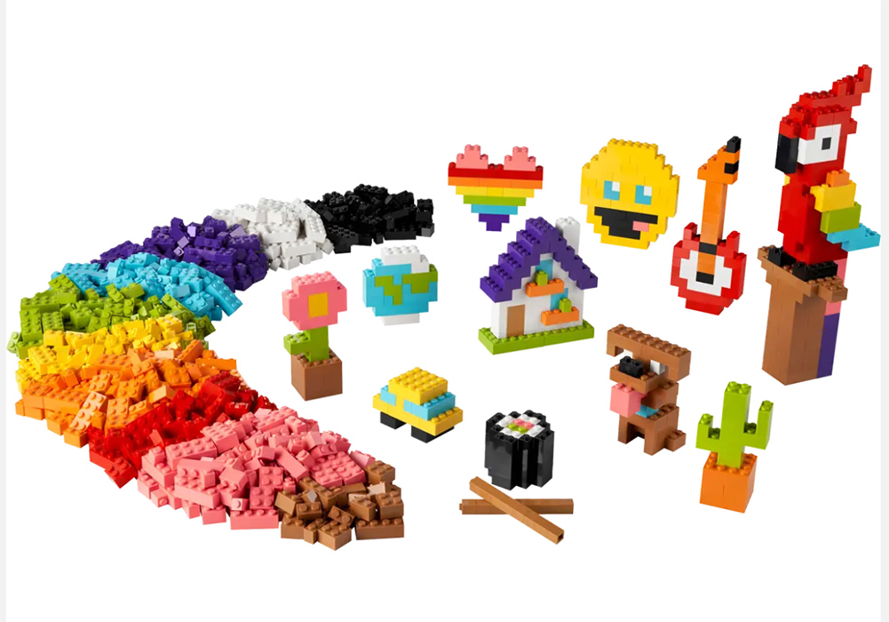 LEGO® Classic Kocke - Mnogo kockica 11030 - detalj