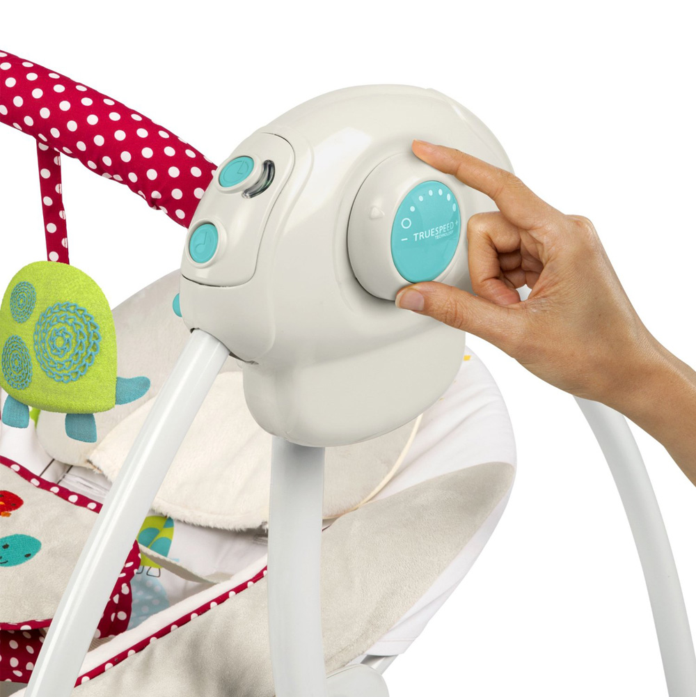 Bright Starts Bebi ljuljaška sa melodijama Parada tufnica - detalj