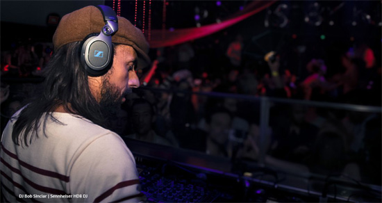 Sennheiser HD 8 DJ slušalice - detalj