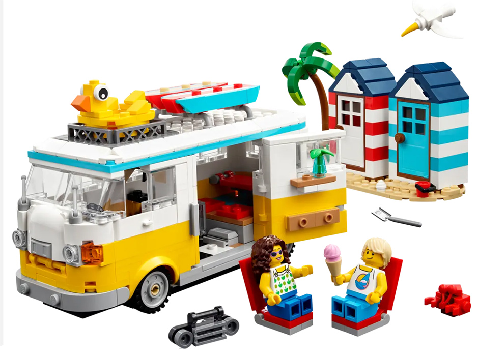 LEGO® Creator Kocke 3u1 Kamper za plažu 31138 - detalj