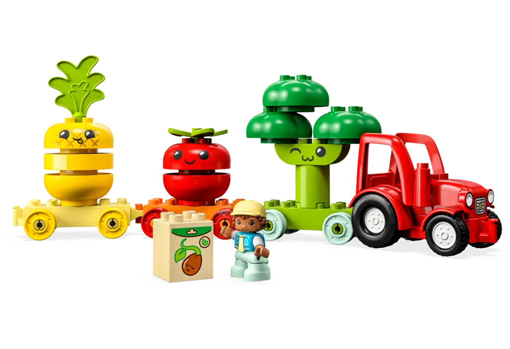 LEGO® DUPLO® Kocke Traktor sa voćem i povrćem 10982 - detalj