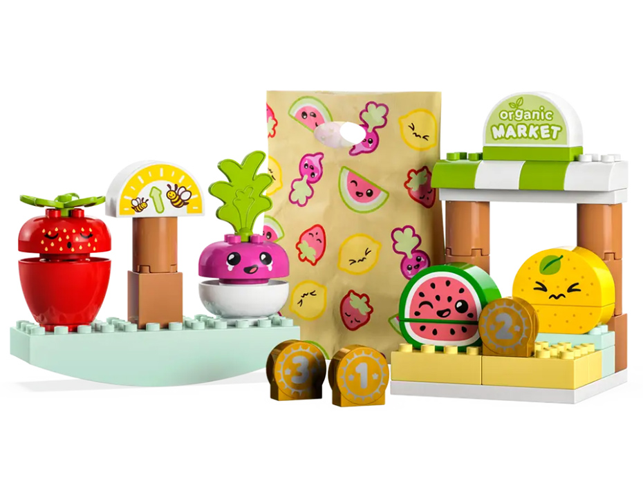 LEGO® DUPLO® Kocke Organska pijaca 10983 - detalj