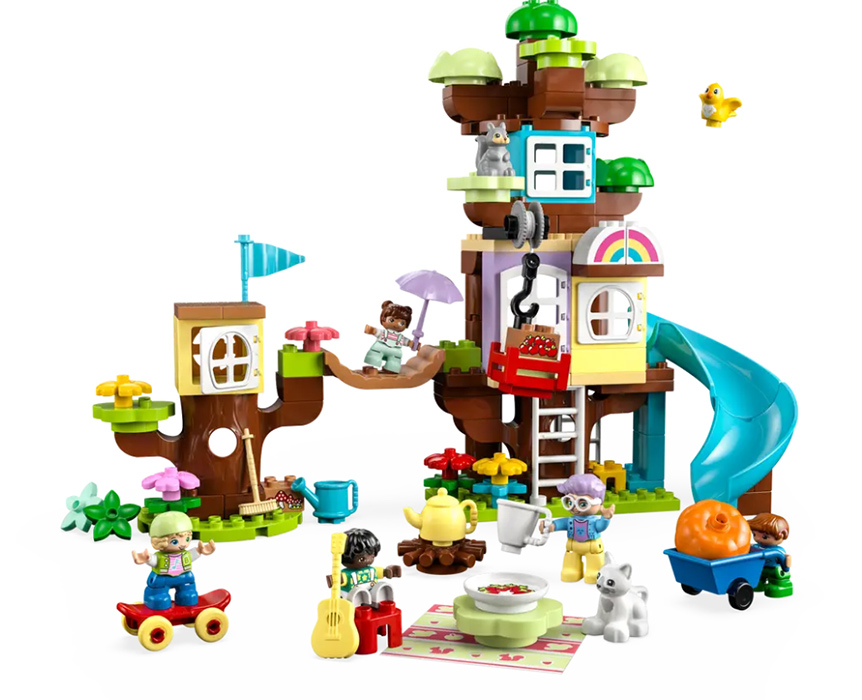 LEGO® DUPLO® Kocke 3u1 Kućica na drvetu 10993 - detalj
