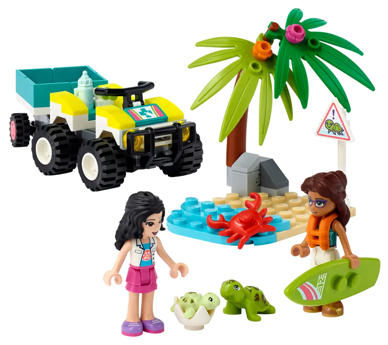 LEGO® Friends Kocke Vozilo za spasavanje kornjača 41697 - detalj