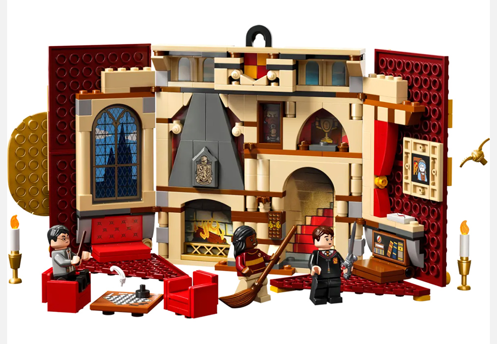 LEGO® Harry Potter™ Kocke Zastava Grifindora 76409 - detalj