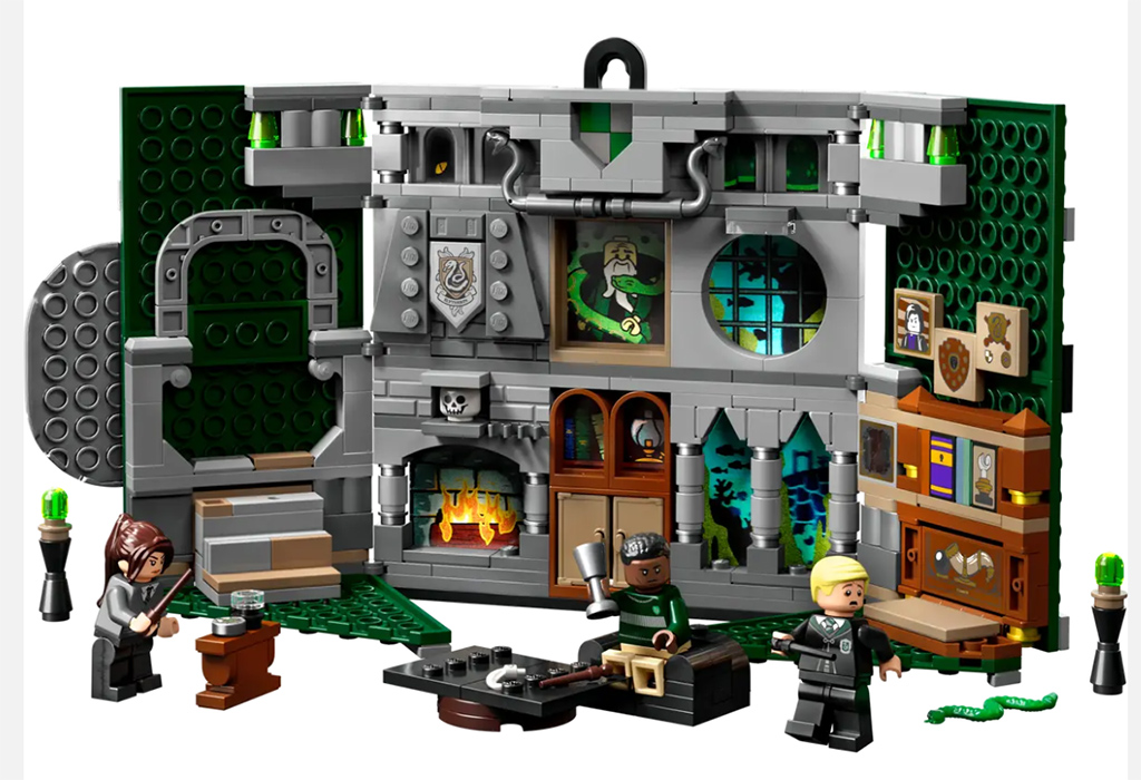 LEGO® Harry Potter™ Kocke Zastava Sliterina 76410 - detalj